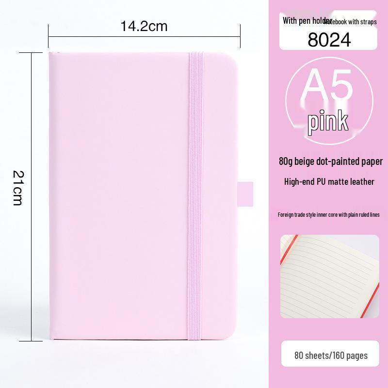 Colorful A5 Spiral-bound Office & Student Hardcover Notebook Diary