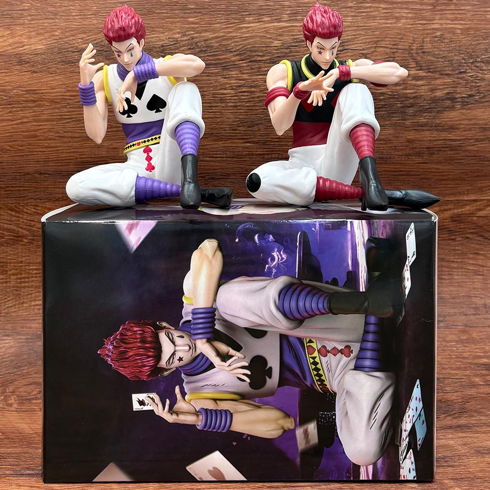 11cm HUNTER HUNTER Anime Figure Hisoka Action Figurine Collection Noodle Stopper Model Toys