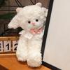 Plush Toy Cute Little Lamb Doll Sleeping with Pillow for Girls and Children's Gift Doll