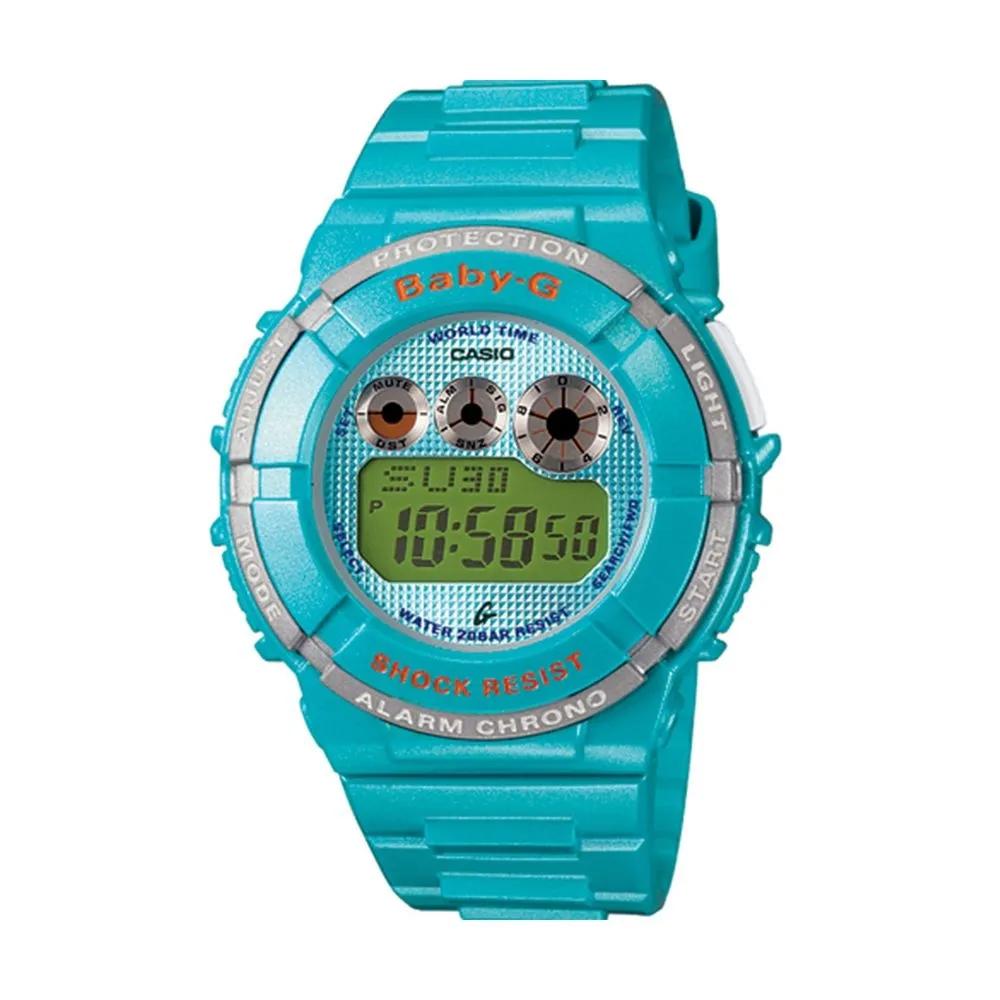 G-SHOCK BABY-G Sky Gray Women s Jelly Watch Resin Watch BGD-121-2