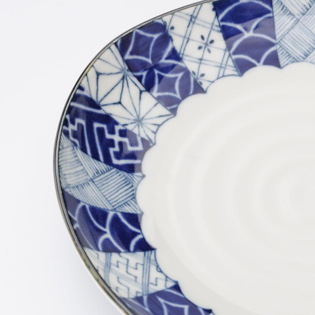Mino ware plates and side set of approximately 16cm in microwave and dishwasher Made in plates, 5, diameter, safe, Aishozui, Japan, 506-17