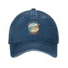 Great Ocean Road Australia Distressed Circle Campus Outfits Baseball cap Breathable And Not Stuffy Children Casual Denim Hat