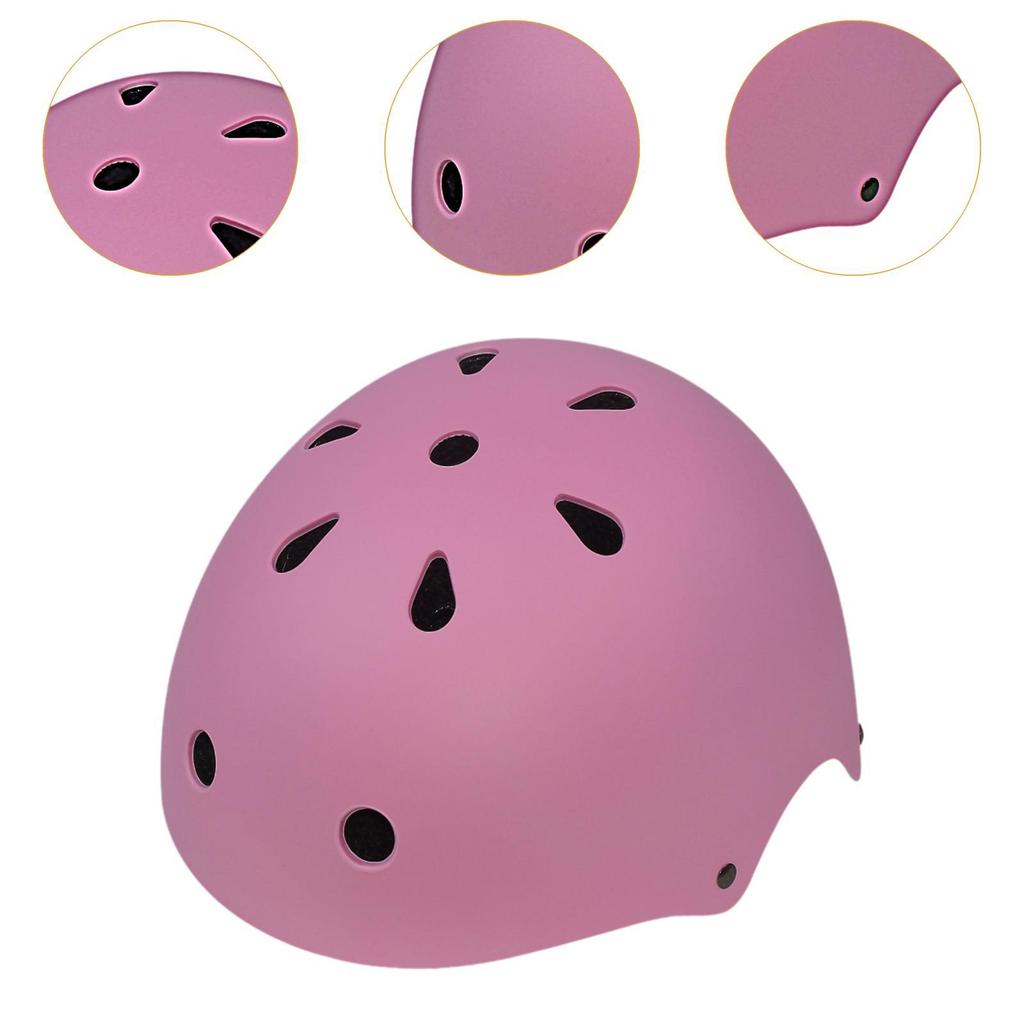 Casco Skateboard Bicicletta Senza Pedali Fodera Staccabile Vestibilità Regolabile Skateboard Bambini Adulti