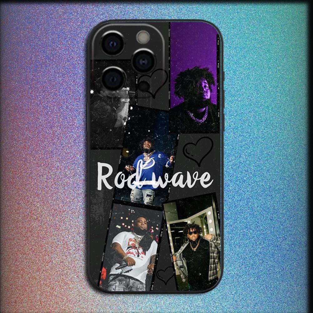 Rapper R-Rod Wave Phone Case For iPhone 16 15 14 13 12 11 Pro Max Mini X XS SE4 7 Plus 16E Shockproof Silicone Soft Cover Fundas