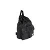 adidas Originals Trefoil Logo Gestreiftes Muster Kordelzug Polyester Eimerrucksack Unisex Rucksack Schwarz HD7022