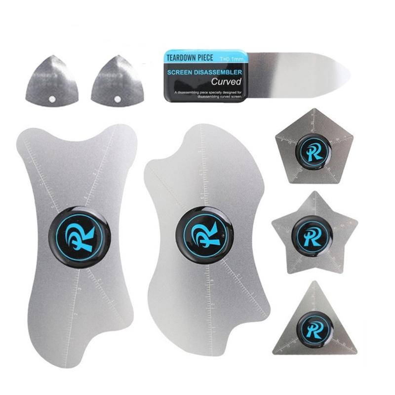 

Professional Steel Curved Spudger Pry Blade Repair Opening Tool Tablet Screen Battery Opening Tool 1