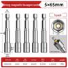 Hexagonal Magnetic Socket Head Self-Tapping Dovetail Screw Adapter for Steel Tile Drill and Air Wrench