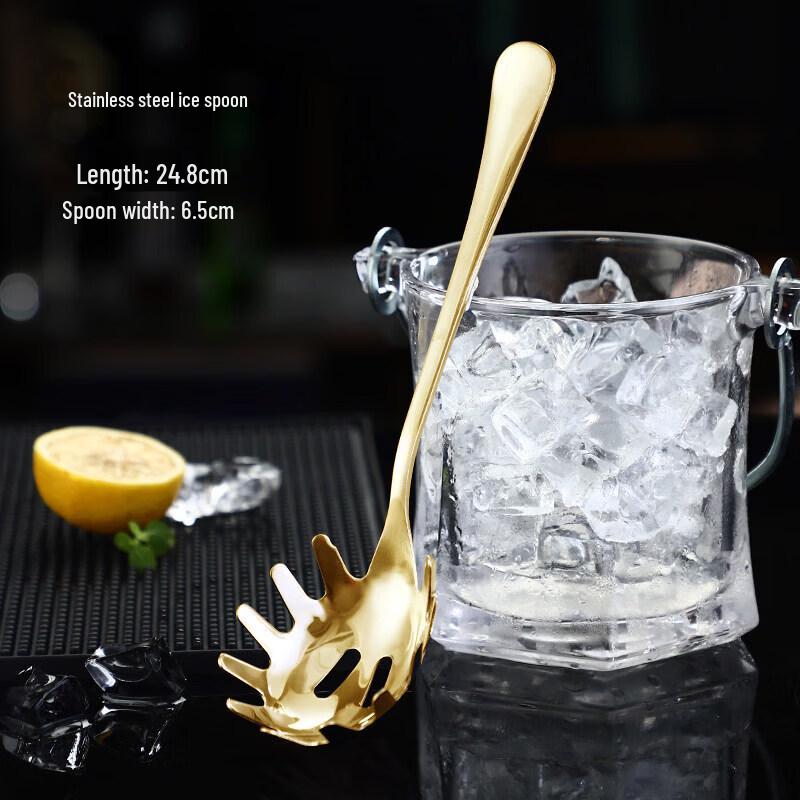 ZISIZ Transparent Acrylic Ice Bucket