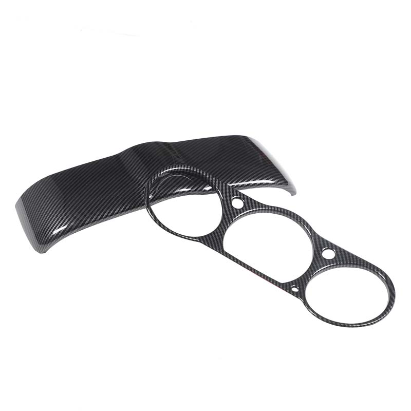 For Nissan 350Z 2003-2006 ABS Carbon Fiber Car Dashboard Tachometer Panel Decorative Cover Sticker Car Interior Accessories