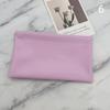 1 Pièce Portefeuille Auto-Fermant en Cuir PU Long Porte-Passeport Permis de Conduire Carte d'Identité Rangement Câble de Données pour Écouteurs Pochette à Argent Portefeuille à Monnaie