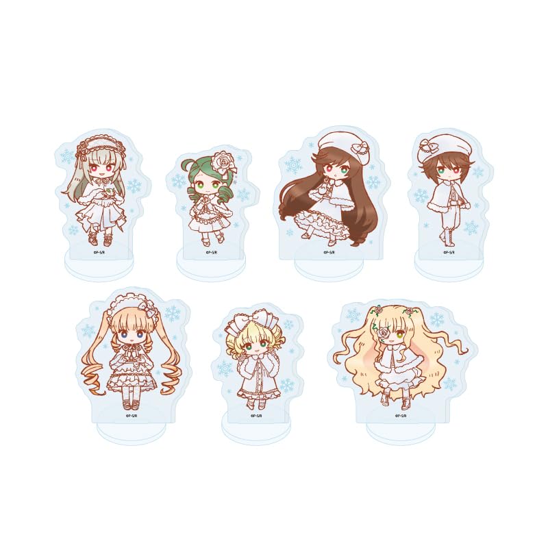 

Rozen Maiden 10 [Ретро Арт Иллюстрация] Акриловая Маленькая Подставка Коробка из 7 штук