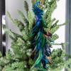 with Clip Christmas Tree Peacock Decoration Simulation Bird Hanging Ornament  Gift
