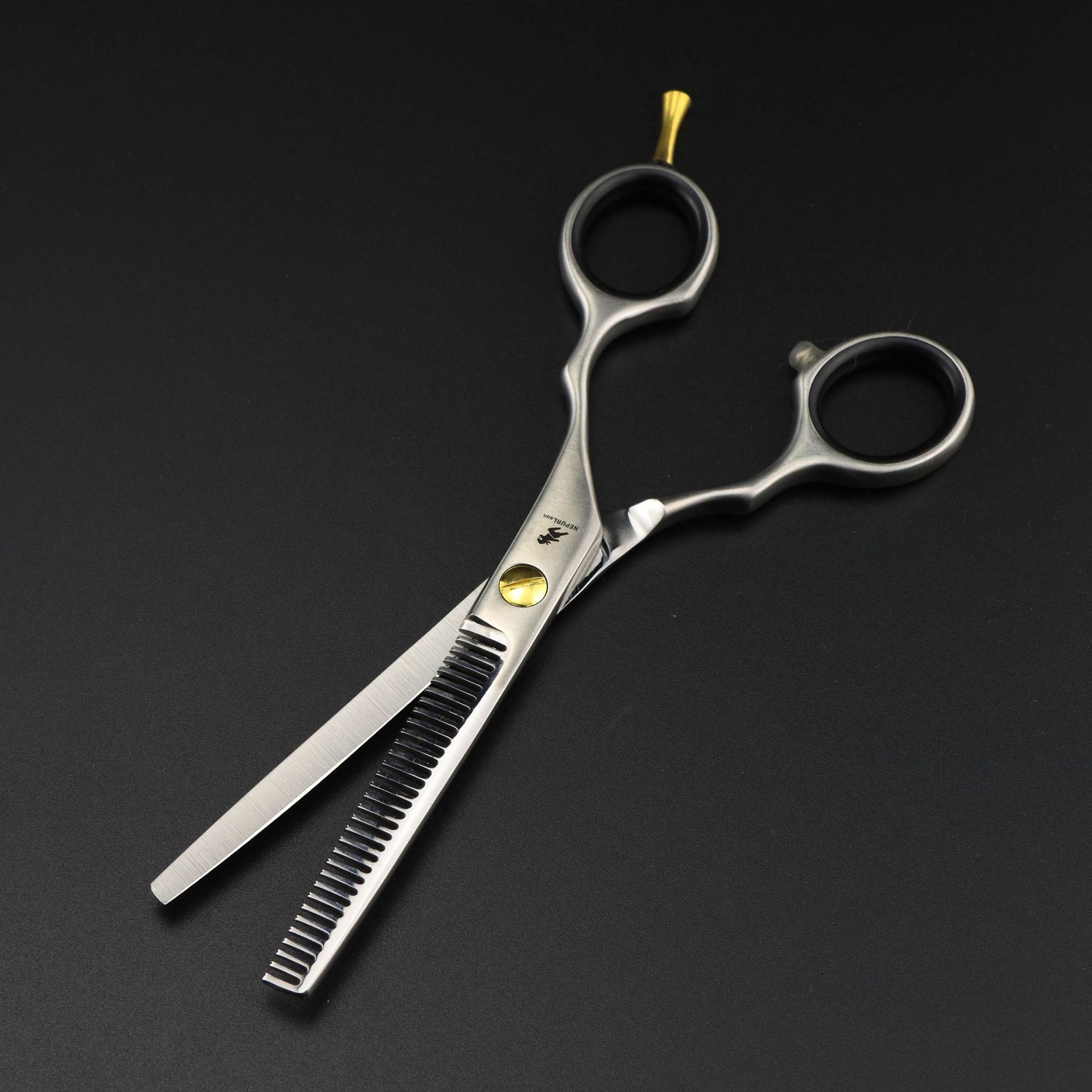 

6.0 Inch Matte, Hair Scissors, Hair Scissors, Flat Scissors, Bangs Scissors, Tooth Scissors, Thin Scissors 6.0inch matte dental shear