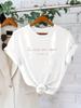 Same-style Summer Short-sleeve T-shirt for Women, Printed and Fashionable