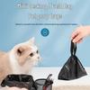 Mini Black Desktop Trash Bags: Disposable Pet Waste & Household Plastic Bags