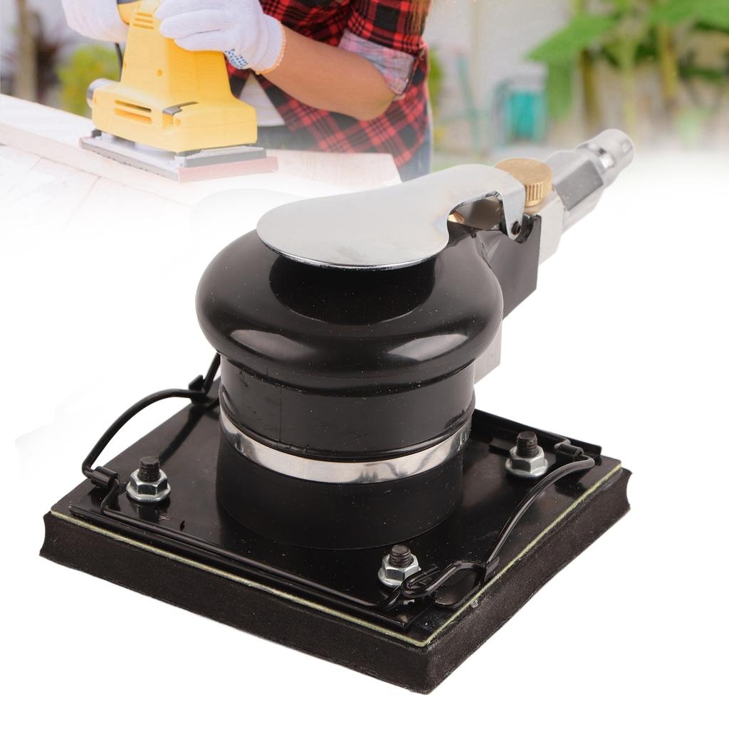 Pneumatic Sander Dry Sandpaper Machine Woodworking Air Polishing Grinding Machine