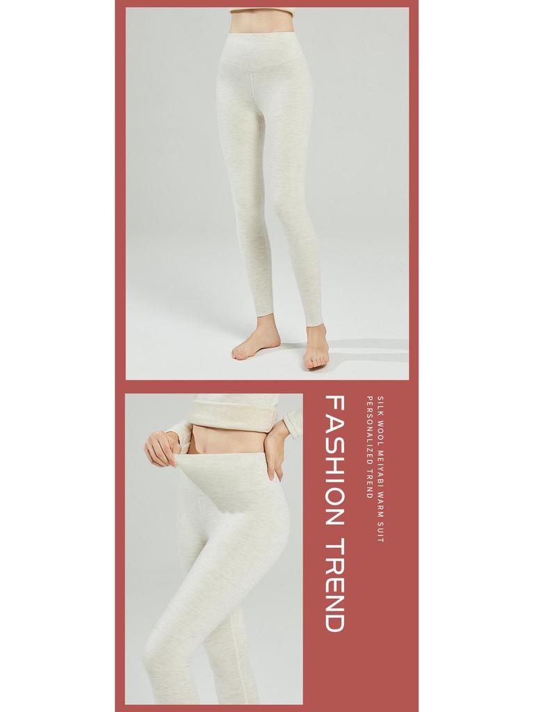 Women's High Waist German Velvet Cashmere-Lined Leggings - Slimming, Warm, Autumn/Winter Outerwear