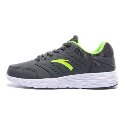 Série Lifestyle Couro Sintético Resistente ao Desgaste Impermeável Leve Tênis Casual de Cano Baixo Masculino Castle-Gray 11645591-2