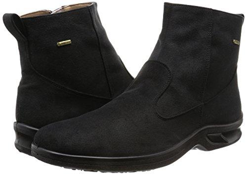 Asahi Top Dry TDY-3835 Men's Waterproof Gore-Tex Short Boots, Size 26.5 Cm, Black, 4E