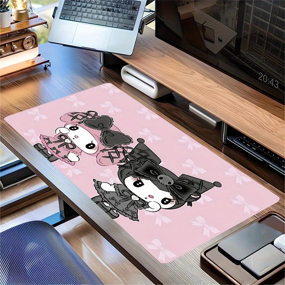 My Melody, Sanrio Themed XXL Mouse Pad - Non-slip Rubber Desk Mat for Gaming and Office Use, Multi-Function Keyboard  0826087a