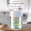 Large Capacity Three-Nozzle Humidifier with Colorful Light for Home and Dorm Use