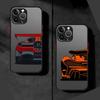 Coque de téléphone Cool pour iPhone 17 Pro Max 12 XS XR 7 8 SE 14 15 11 Air 16 Plus 13 Mini Housse Arrière Dessin Animé Voiture