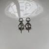 European Gothic Stainless Steel Double-Ended Cone Earrings