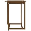 822185 vidaXL Bar Table Honey Brown 80x80x110 Cm Solid Pine Wood
