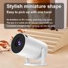 Mini Portable Projector Type C Power Supply Wireless Streaming Auto Adjustment Stereo Sound