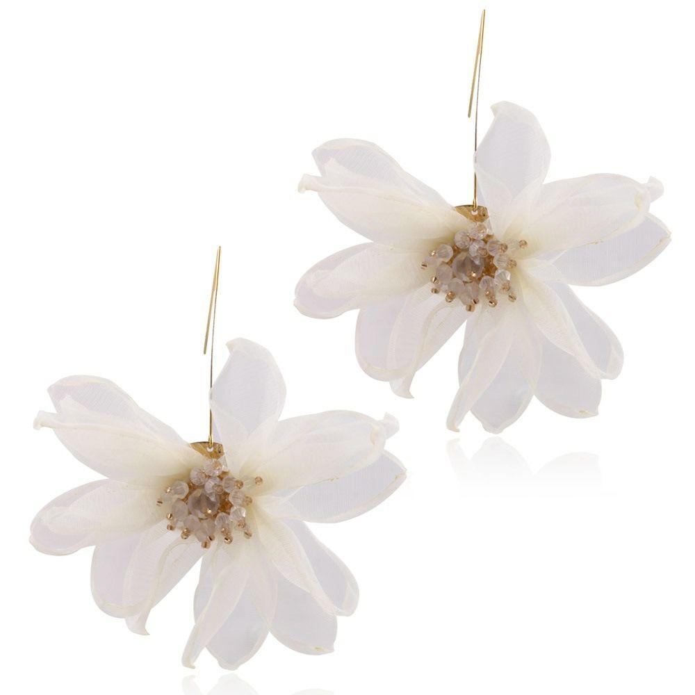 Bohemian Pastoral Design Korean Style Jewelry Fresh Earrings Women Earrings Flower Drop Earrings