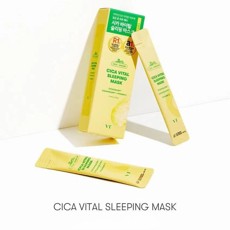 [VT COSMETICS] Cica Vital Sleeping Mask 4ml x 12 pcs