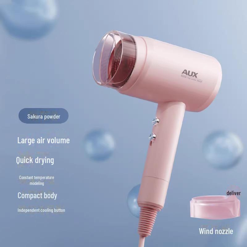 Aux High-Speed Negative Ion Hair Dryer for Home & Dorm Use