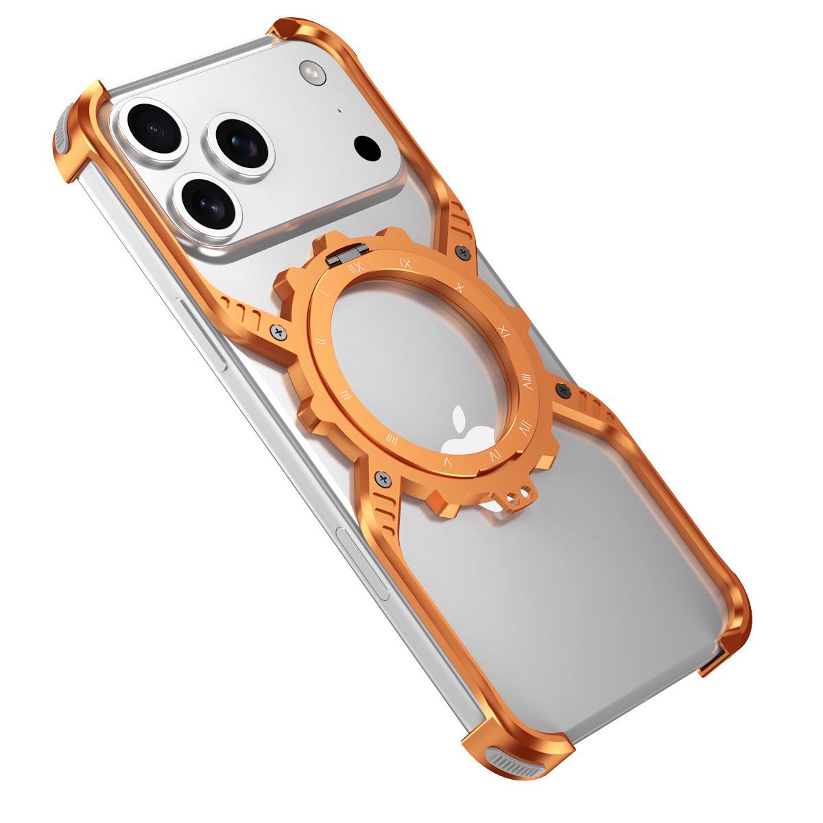 

360° Metal Anti-Drop Phone Case for iPhone 17 Pro Max/16 Plus/15 Pro 14 Pro Max