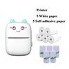 Mini Handheld Thermal Label & Photo Printer
