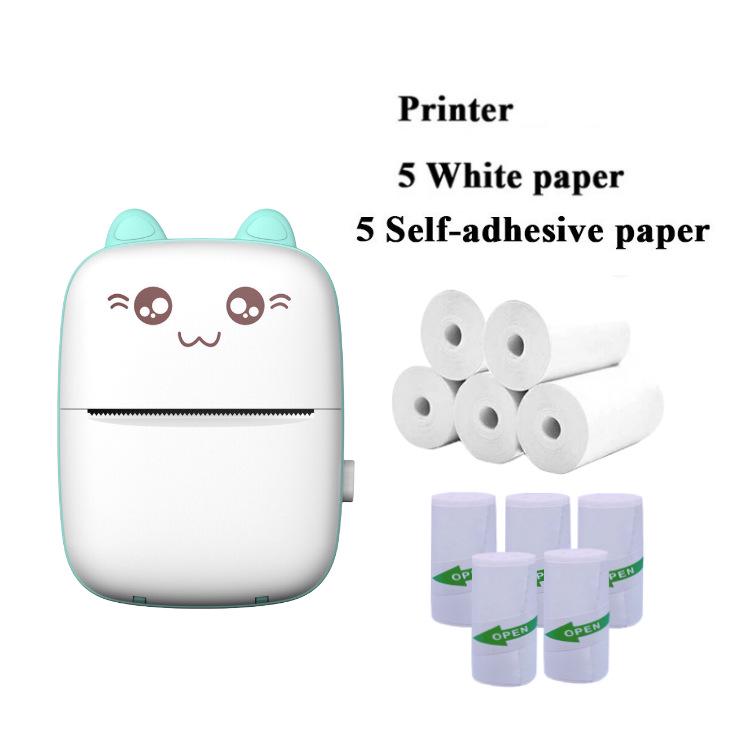 Mini Handheld Thermal Label & Photo Printer