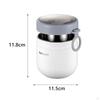 Soup Container Food Airtight Insulated 800ml with Spoon Lunch Pot Yogurt Cup