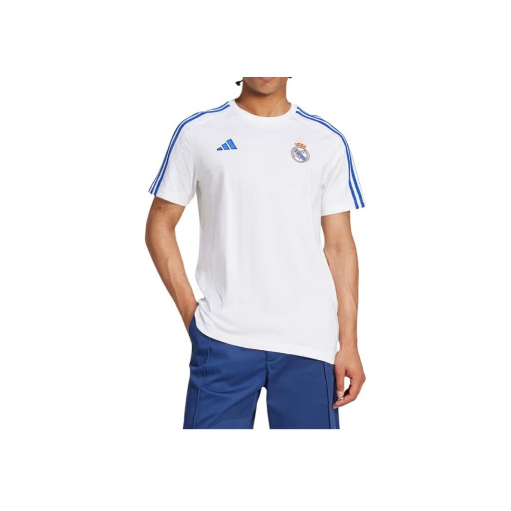 adidas Tricou ADN Real Madrid Alb Bărbați Streetwear IT3814