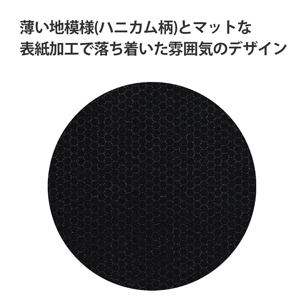 KOKUYO Note Campus Note Graph Ruled Semi-B5 Black 5-Book Pack No-4S5-DX5SET
