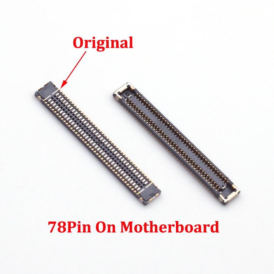 2-10PCS LCD Display Screen FPC Connector Port On Mainboard / Flex Cable For Samsung Galaxy A31 A315F A41 A51 A515F A71 A80