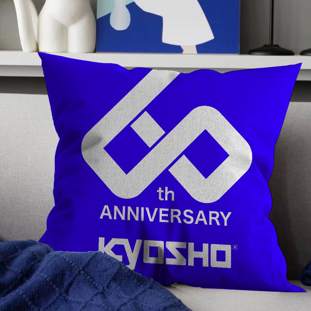 

Kyosho Japan RC Logo Personalized Pillow Cover Kids Bedroom Wild Party Decor Pillowcase kid Birthday shower Gift 12x12Inch
