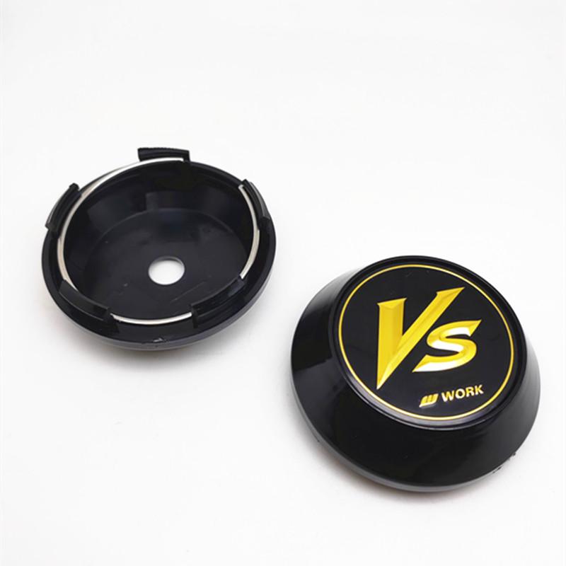 4pcs 65mm Car Wheel Hub Cover Center Caps for VS W Work Emotion X7 Racing Styling Badge Emblem Accessories