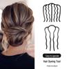 Lazy Hairpin: Metal Updo Insert Comb for Professional Styling