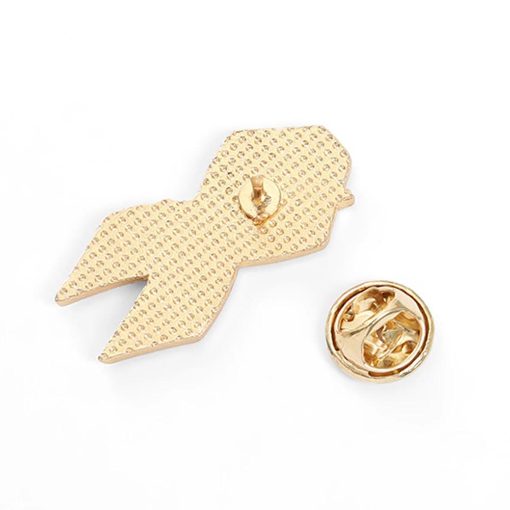 St. George Ribbon Badge with Russian Flag Saint George Victory Day Enamel Lapel Pin Maple Memorial Brooch Festive Symbol Pin