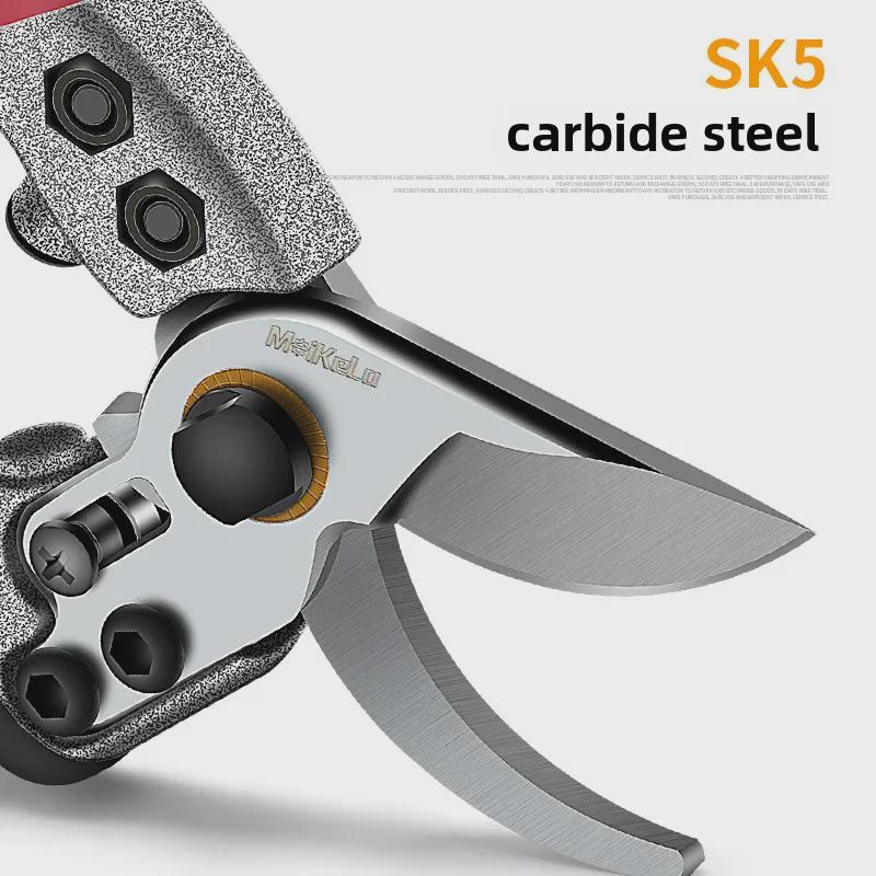 Multi-Purpose Pruning Shears: Ideal for Gardening, Floristry, and Fruit Tree Branches