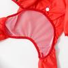 Cartoon Dog Raincoat with Hood Funny Shape Four Legs Dog Costume Dinosaur Pet Jumpsuit  Puppy