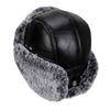 Winter Cold Hat Imitation Rabbit Hair Men's Riding Ear Protection Cotton Hat Piled Thickened Warm Hat