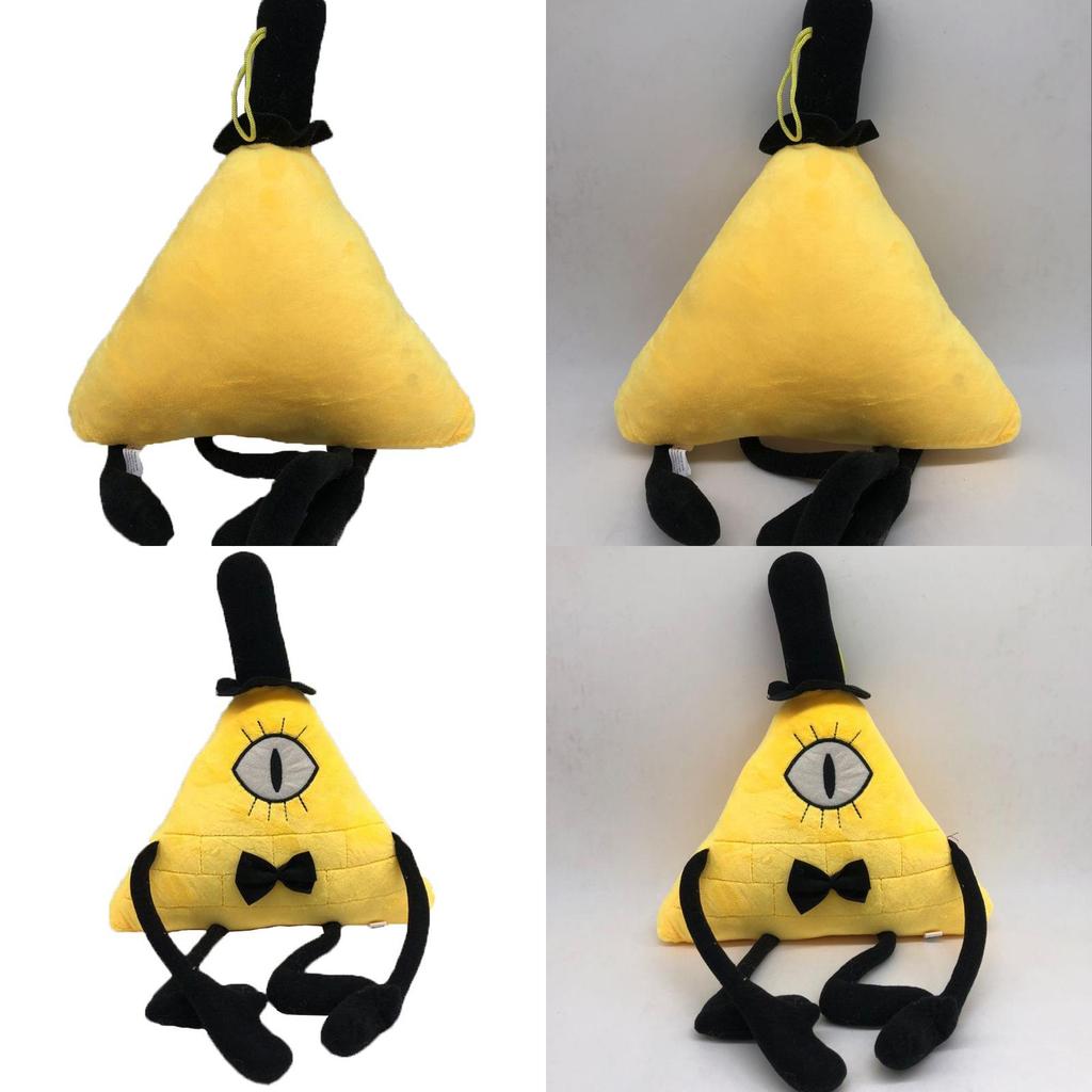 Bill Cipher Desenho Animado Brinquedo de Pelúcia Macio Boneca Colecionável Presente Para Crianças 28cm
