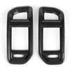 Car Air Vent Outlet Decals For -2025 Dodge Ram 1500 2500 3500 Accessories Carbon Fiber Stickers, Black