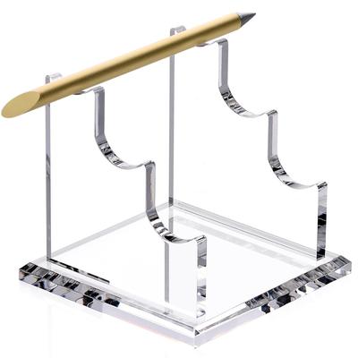 Acrylic Desk Pen Display Pen Holds 3 Pens Stand, Holder,