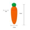 1 Piece Creative Cartoon 3D Carrot Cute Bookmark Book Mark Office School Supplies Funny Gift